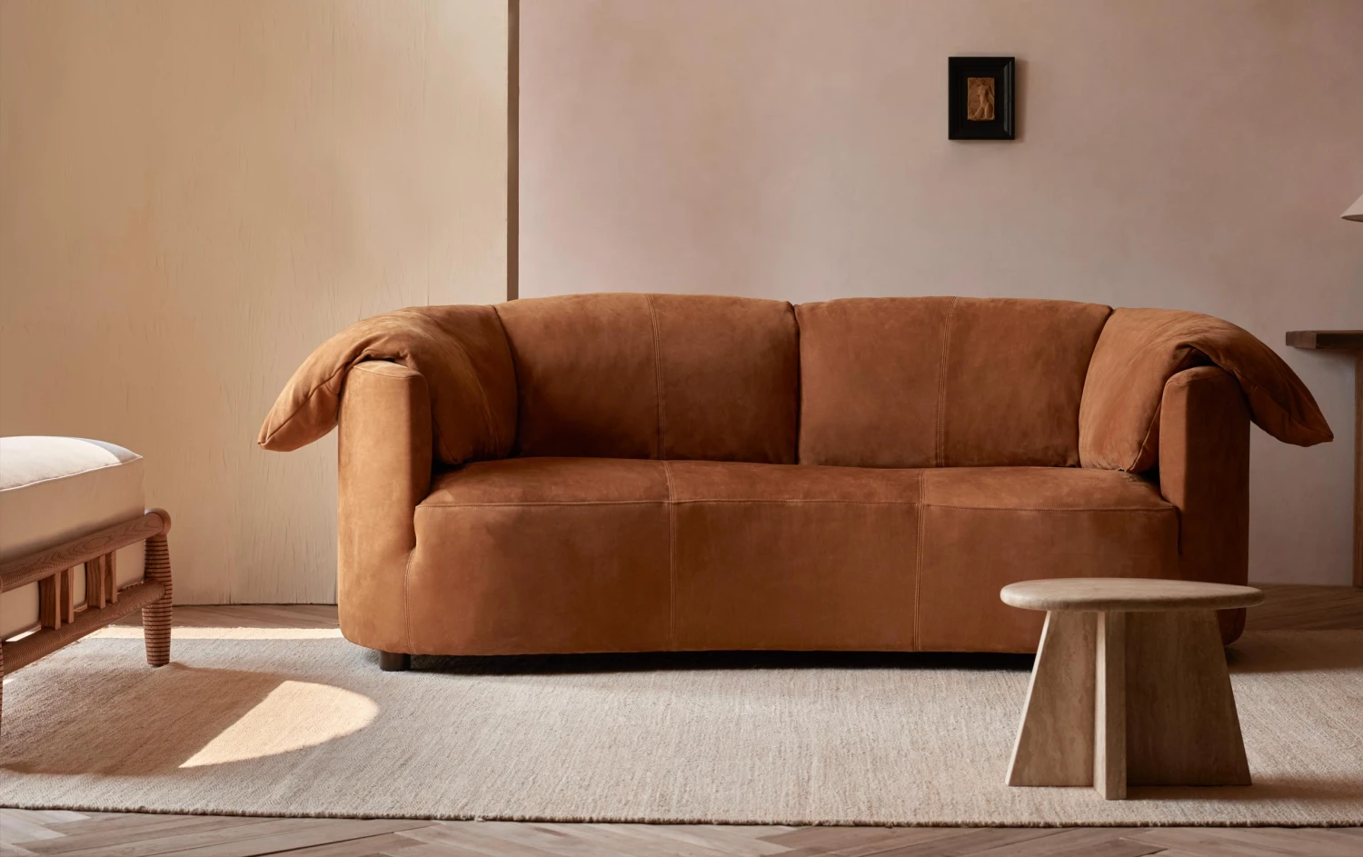 Loula Leather Sofa 1 Loula Leather Sofa