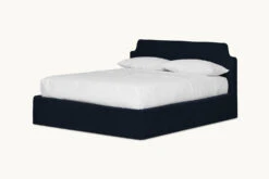 Amelia Bed Slipcover Only -SIXPENNY STORE amelia bed cotton canvas ancient indigo product queen slipcover