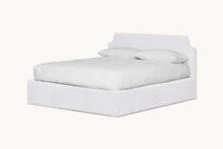 Amelia Bed 30 Amelia Bed -SIXPENNY STORE amelia bed cotton linen pacific pearl product queen