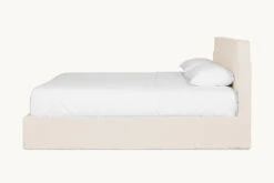 Amelia Bed Slipcover Only -SIXPENNY STORE amelia bed washed cotton linen corn silk product pdp4 queen slipcover