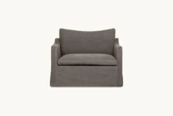 Amelia Chair 30 Amelia Chair -SIXPENNY STORE amelia chair cotton canvas moon dust product