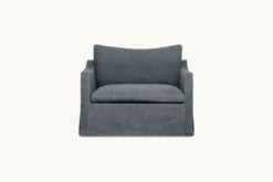 Amelia Chair 34 Amelia Chair -SIXPENNY STORE amelia chair light weight linen black pepper product