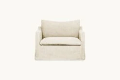 Amelia Chair 38 Amelia Chair -SIXPENNY STORE amelia chair medium weight linen warm oatmeal product