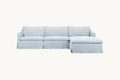 Amelia Chaise Sectional Slipcover Only 26 Amelia Chaise Sectional Slipcover Only -SIXPENNY STORE amelia chaise sectional cotton linen salt water product 4 pc slipcover