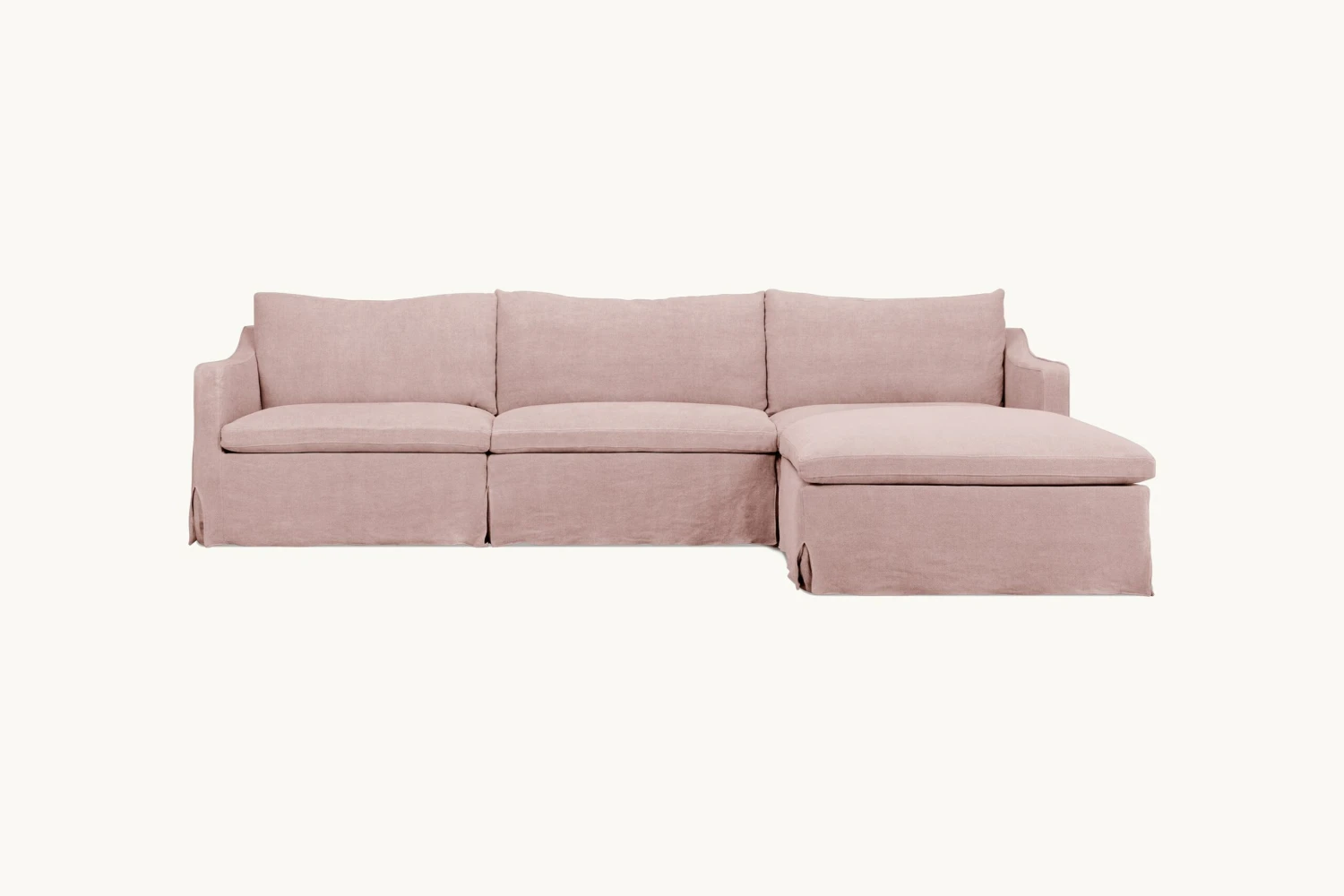 Amelia Chaise Sectional Slipcover Only 8 Amelia Chaise Sectional Slipcover Only - Image 8