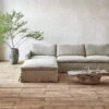 Amelia Chaise Sectional Slipcover Only
