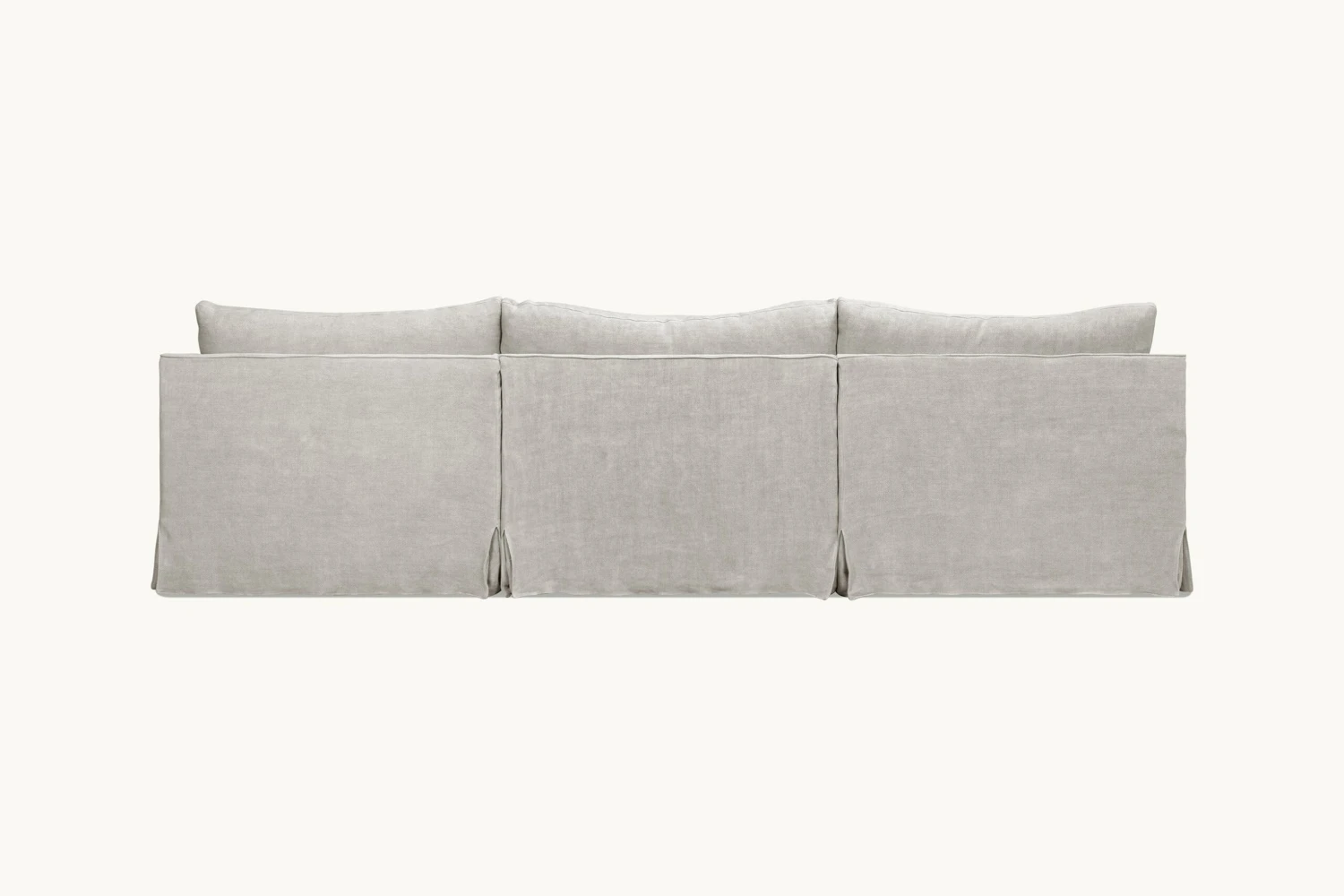 Amelia Chaise Sectional Slipcover Only 4 Amelia Chaise Sectional Slipcover Only - Image 4