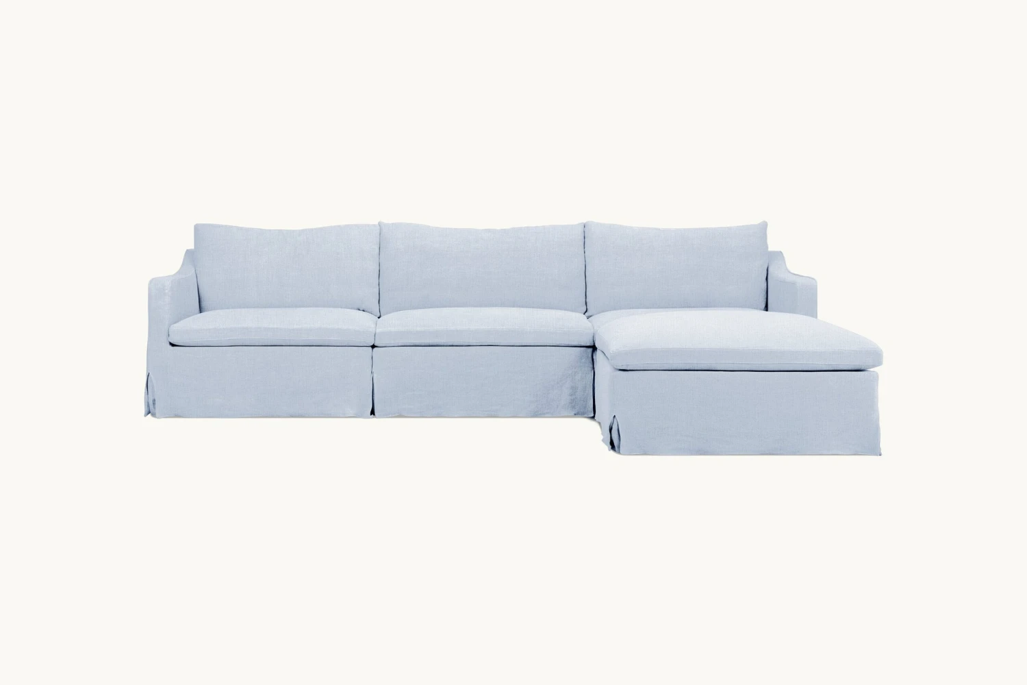 Amelia Chaise Sectional Slipcover Only 18 Amelia Chaise Sectional Slipcover Only - Image 18