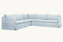 Amelia Corner Sectional Slipcover Only 26 Amelia Corner Sectional Slipcover Only -SIXPENNY STORE amelia corner sectional cotton linen salt water product slipcover