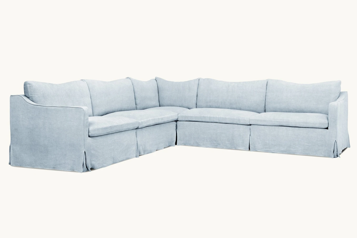 Amelia Corner Sectional Slipcover Only 7 Amelia Corner Sectional Slipcover Only - Image 7