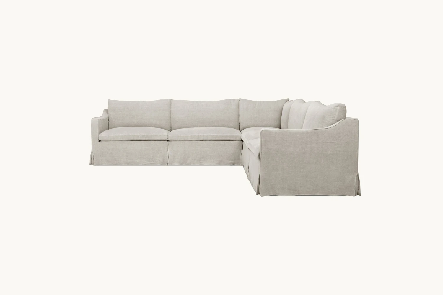Amelia Corner Sectional Slipcover Only 3 Amelia Corner Sectional Slipcover Only - Image 3