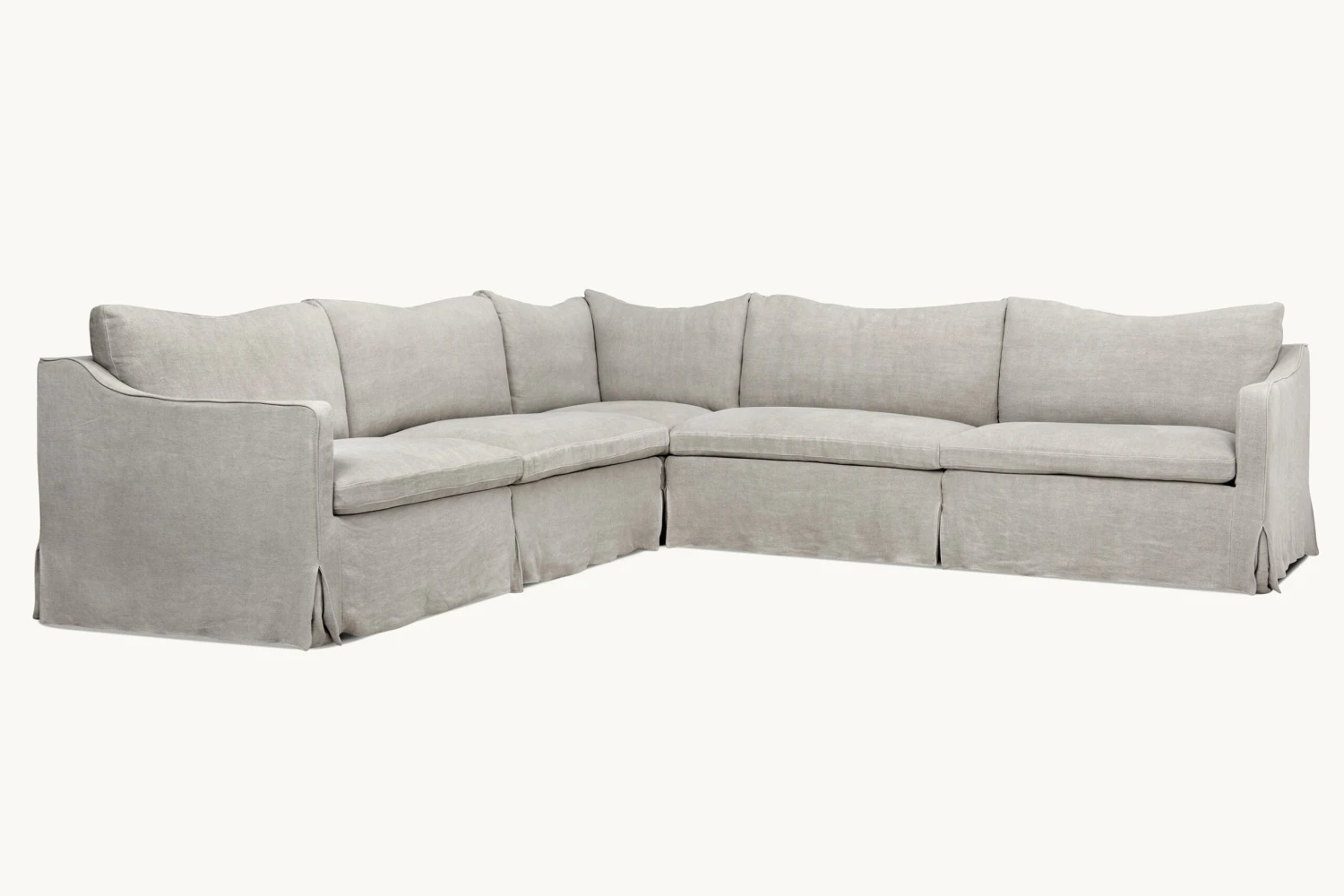 Amelia Corner Sectional Slipcover Only 6 Amelia Corner Sectional Slipcover Only - Image 6