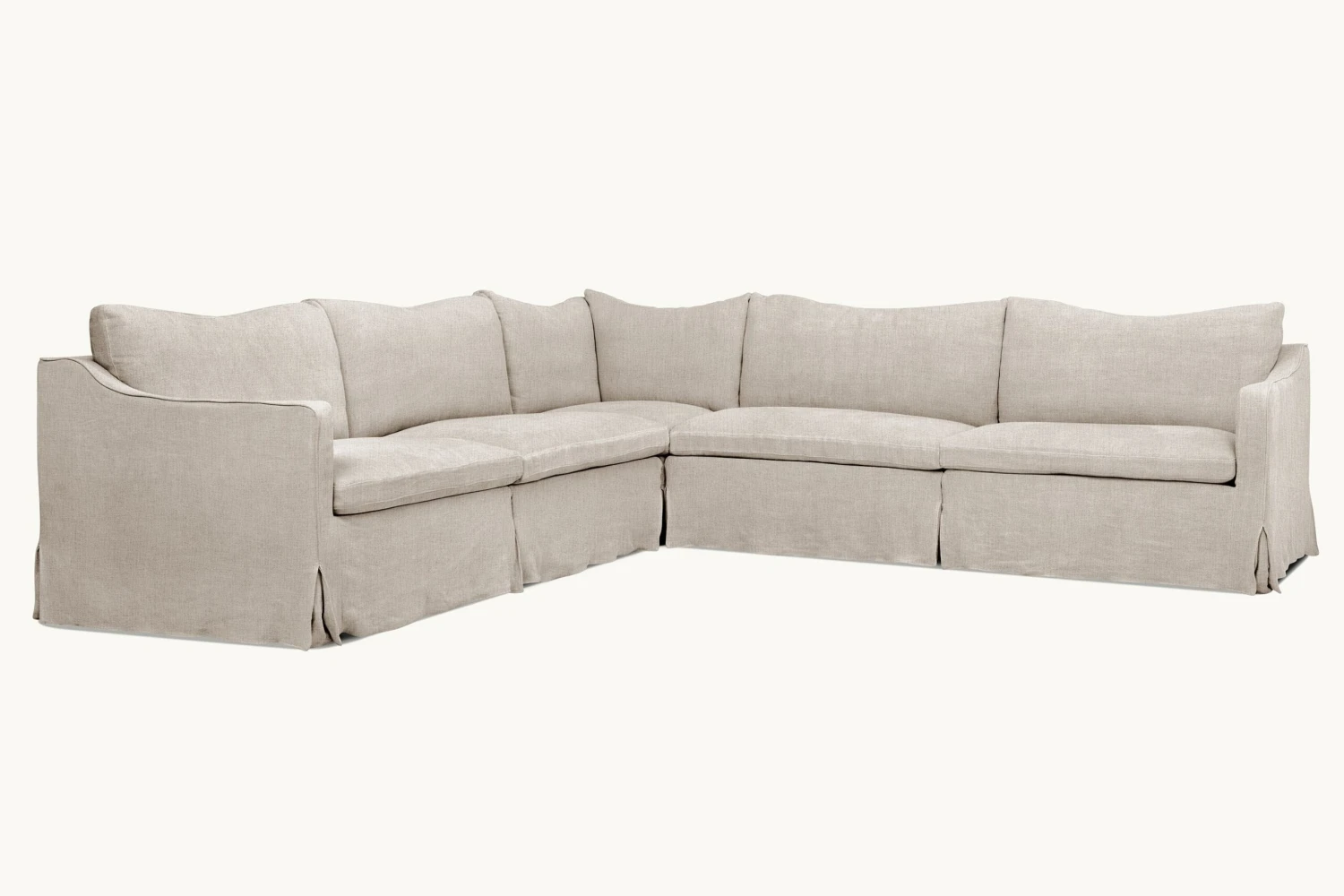 Amelia Corner Sectional Slipcover Only 16 Amelia Corner Sectional Slipcover Only - Image 16