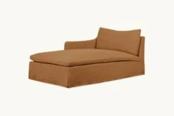 Amelia Daybed Slipcover Only -SIXPENNY STORE amelia daybed washed cotton linen sweet potato product laf slipcover