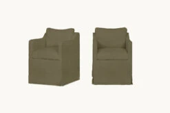 Amelia Dining Chair (2pc) -SIXPENNY STORE amelia dining chair cotton canvas quiet sage product