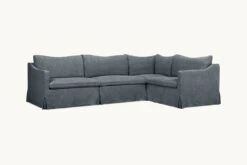 Amelia L-Shape Sectional -SIXPENNY STORE amelia lshape sectional light weight linen black pepper product 40062962 340e 4d59 9eac b5c820ff7f4f