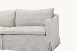 Amelia L-Shape Sectional Slipcover Only -SIXPENNY STORE amelia lshape sectional medium weight linen jasmine rice product PDP5 slipcover