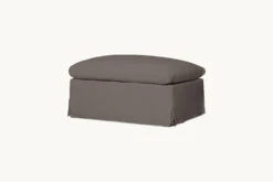 Amelia Ottoman -SIXPENNY STORE amelia ottoman cotton canvas moon dust product chair