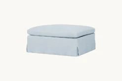 Amelia Ottoman Slipcover Only -SIXPENNY STORE amelia ottoman cotton linen salt water product sectional slipcover