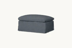 Amelia Ottoman -SIXPENNY STORE amelia ottoman light weight linen black pepper product chair