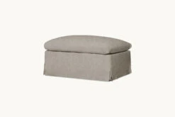 Amelia Ottoman -SIXPENNY STORE amelia ottoman light weight linen cracked pepper product chair