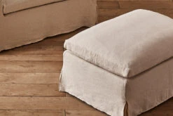 Amelia Ottoman -SIXPENNY STORE amelia ottoman washed cotton linen corn silk product PDP6 chair 7049f555 c814 4755 8a0d 3cdd59d22c22