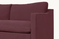 Amelia Sleeper Sofa -SIXPENNY STORE amelia sleeper sofa thread dyed cotton linen summer plum product pdp8 full