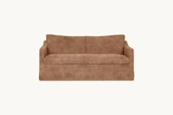 Amelia Sofa Slipcover Only 39 Amelia Sofa Slipcover Only -SIXPENNY STORE amelia sofa recycled faux fur kiwi fuzz product 72 slipcover