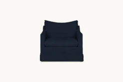 Amelia Swivel Chair -SIXPENNY STORE amelia swivel chair cotton canvas ancient indigo product 6e4def25 34ec 4922 a0a6 e8d97cc22c09
