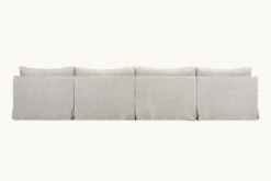Amelia U-Shape Sectional -SIXPENNY STORE amelia ushape sectional medium weight linen jasmine rice product PDP4 fc1ab0f6 f231 4a6a a617 8f52efe96df5