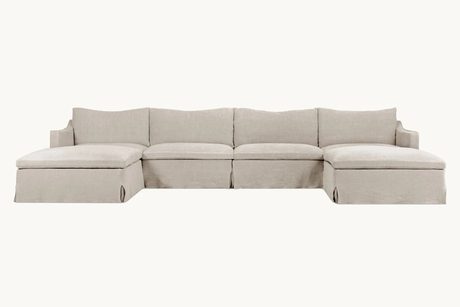 Amelia U-Shape Sectional Slipcover Only 16 Amelia U-Shape Sectional Slipcover Only - Image 16