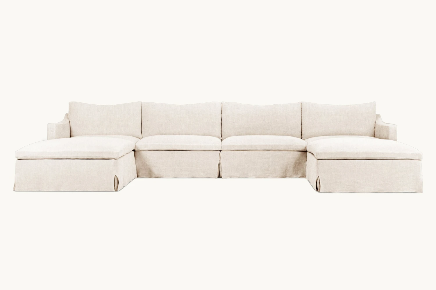 Amelia U-Shape Sectional Slipcover Only 15 Amelia U-Shape Sectional Slipcover Only - Image 15