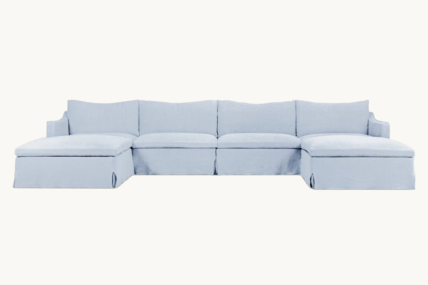 Amelia U-Shape Sectional Slipcover Only 18 Amelia U-Shape Sectional Slipcover Only - Image 18