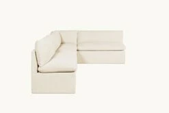 Aria Banquette -SIXPENNY STORE aria banquette medium weight linen warm oatmeal product PDP4