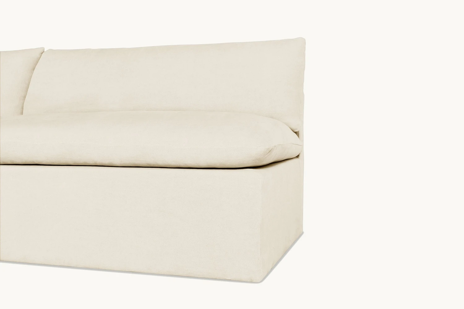 Aria Banquette Slipcover Only 6 Aria Banquette Slipcover Only - Image 6
