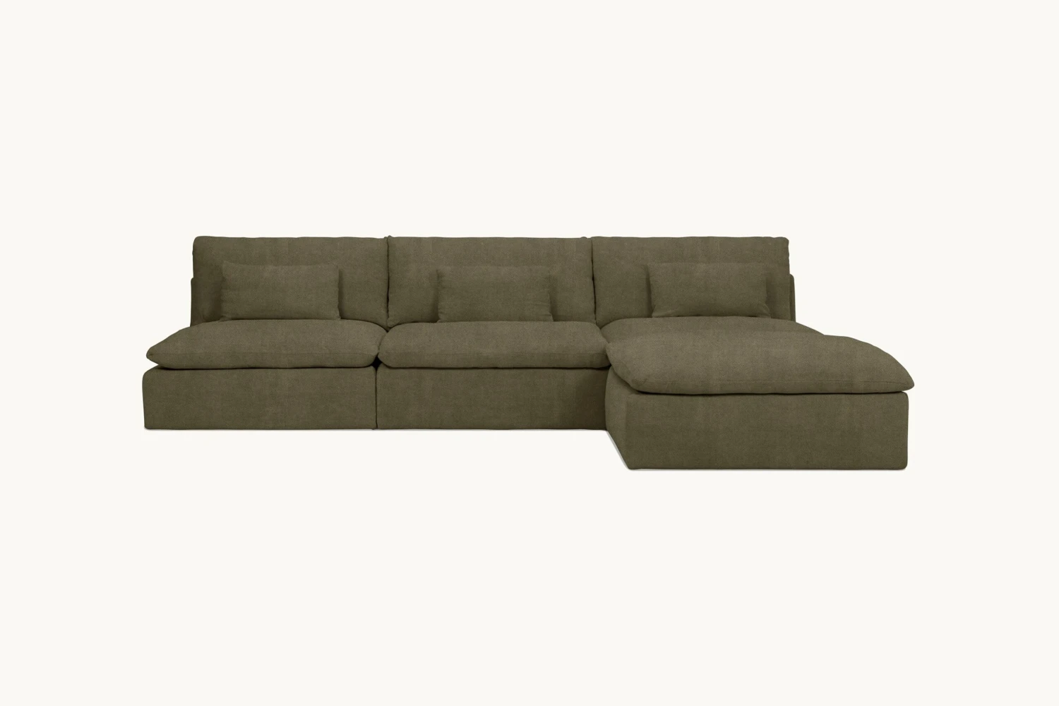 Aria Chaise Sectional Slipcover Only 10 Aria Chaise Sectional Slipcover Only - Image 10