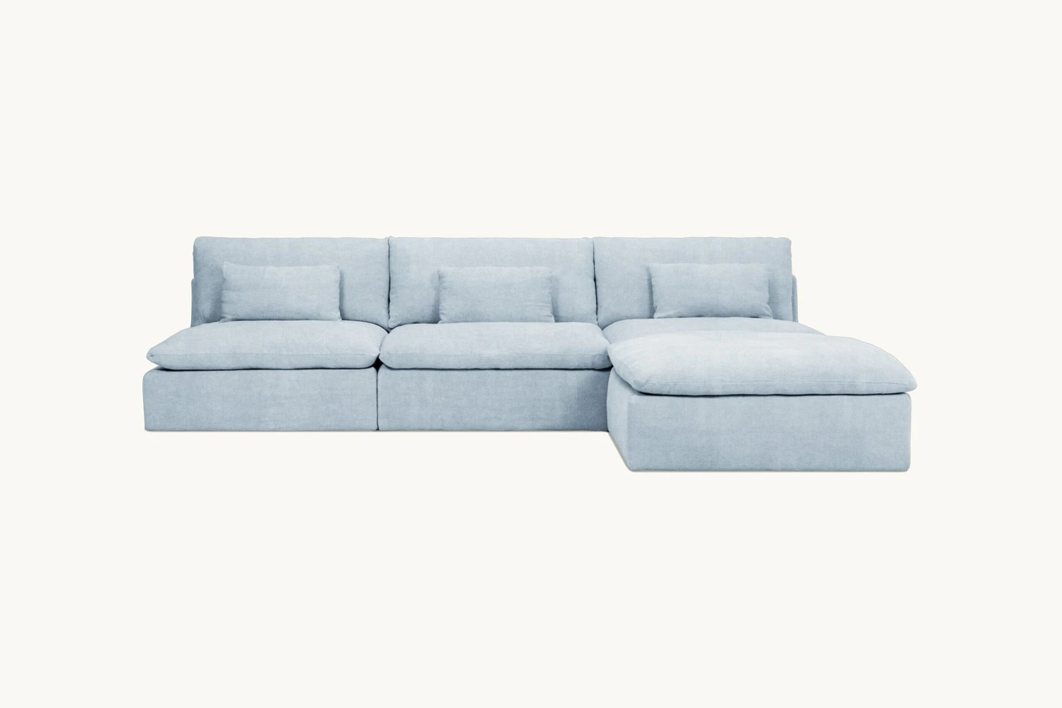 Aria Chaise Sectional Slipcover Only 8 Aria Chaise Sectional Slipcover Only - Image 8