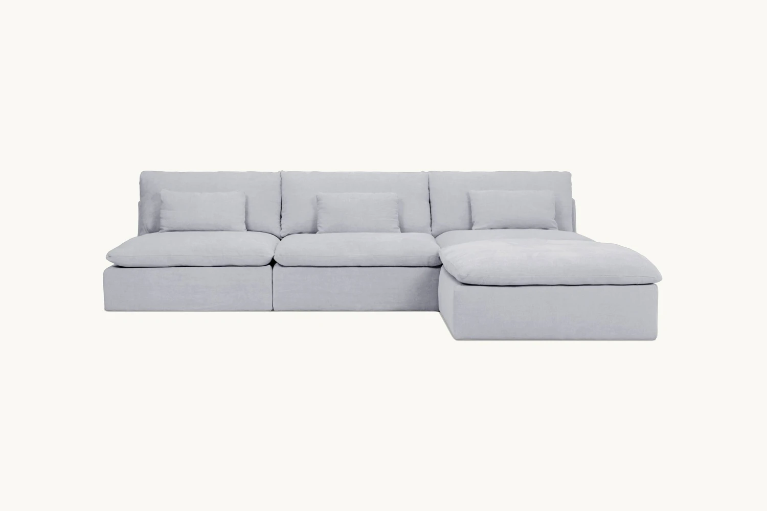 Aria Chaise Sectional Slipcover Only 20 Aria Chaise Sectional Slipcover Only - Image 20