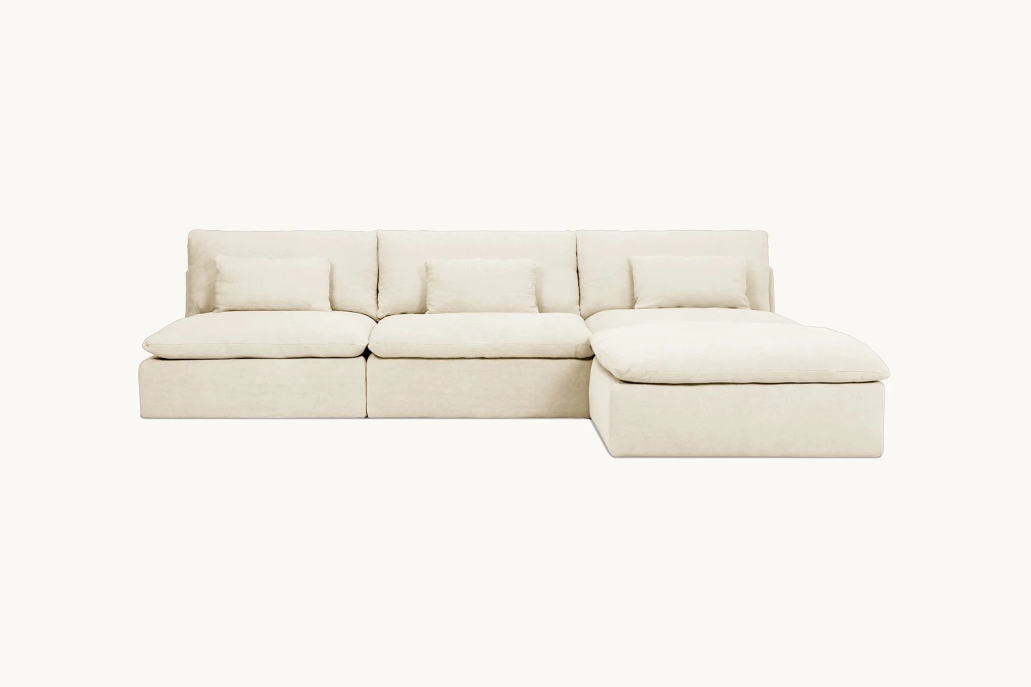 Aria Chaise Sectional Slipcover Only 19 Aria Chaise Sectional Slipcover Only - Image 19