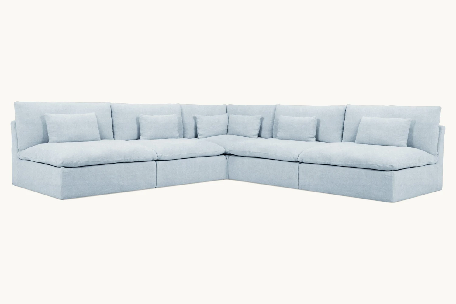 Aria Corner Sectional Slipcover Only 8 Aria Corner Sectional Slipcover Only - Image 8