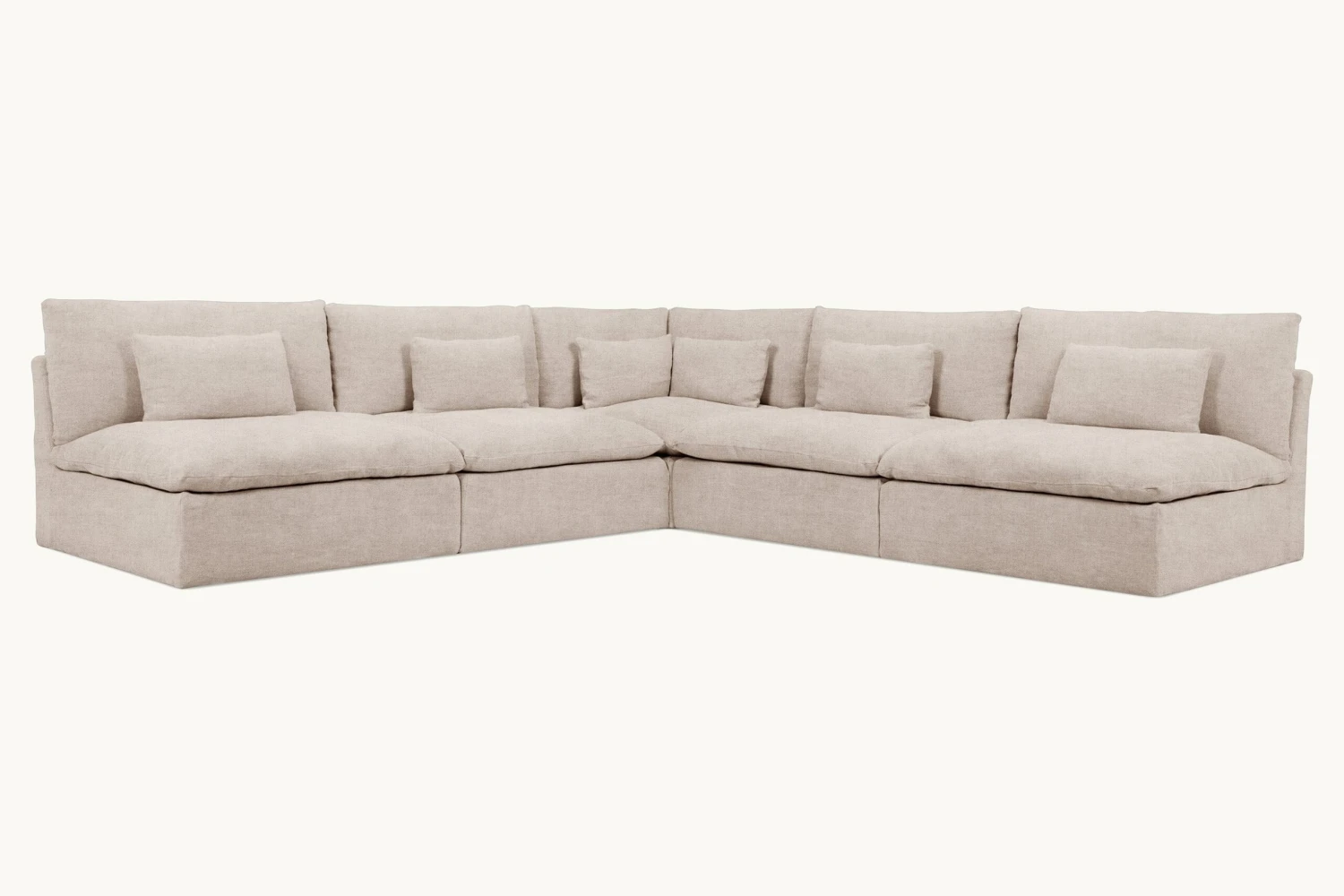 Aria Corner Sectional Slipcover Only 16 Aria Corner Sectional Slipcover Only - Image 16
