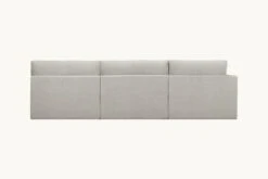 Aria Corner Sectional Slipcover Only 23 Aria Corner Sectional Slipcover Only -SIXPENNY STORE aria corner sectional medium weight linen jasmine rice product PDP4 slipcover