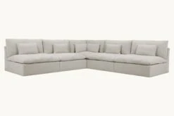 Aria Corner Sectional 26 Aria Corner Sectional -SIXPENNY STORE aria corner sectional medium weight linen jasmine rice product ab0c1189 326a 43cd afb1 0684b5af8f45