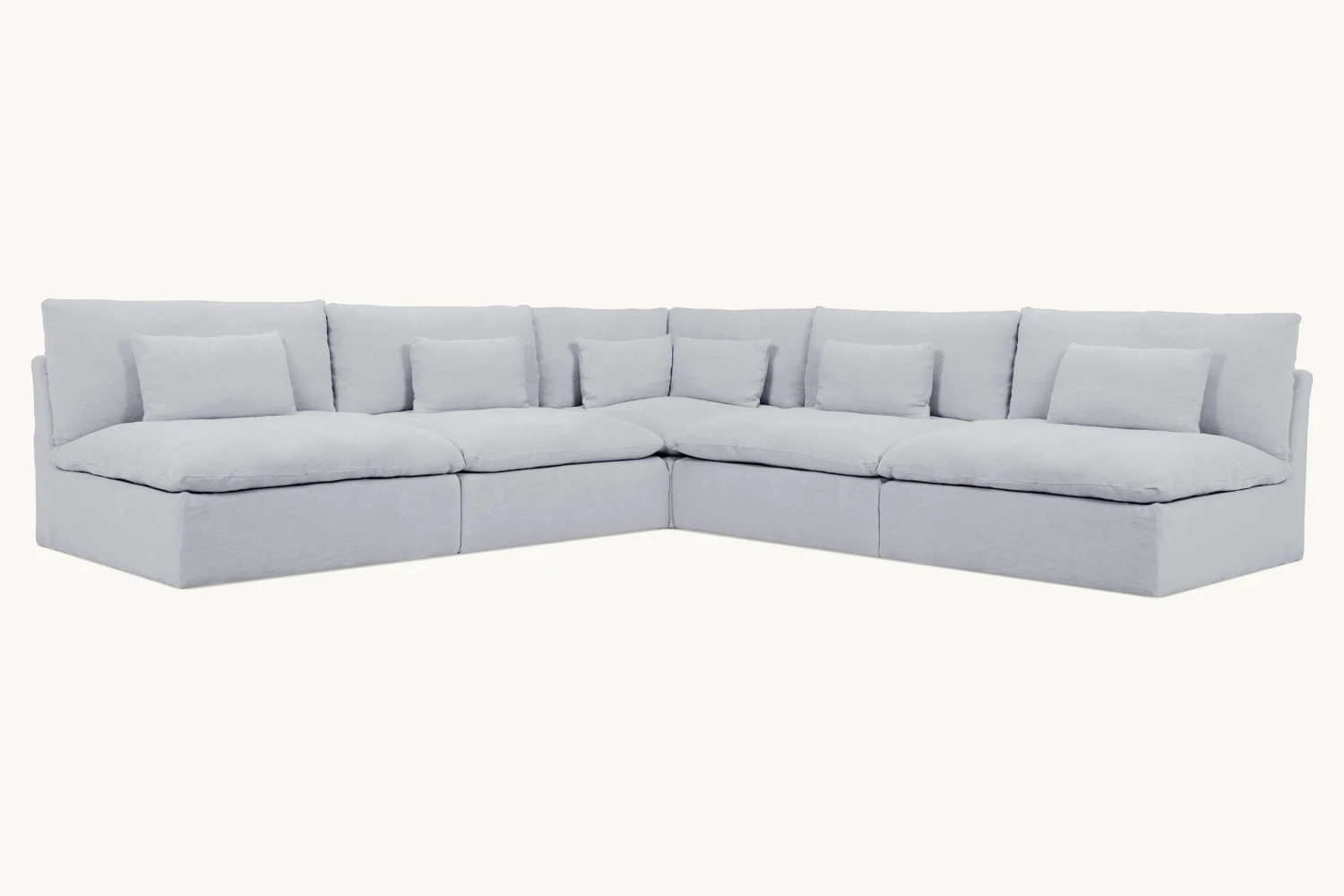 Aria Corner Sectional Slipcover Only 20 Aria Corner Sectional Slipcover Only - Image 20