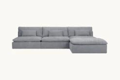 Aria Grande Chaise Sectional Slipcover Only 37 Aria Grande Chaise Sectional Slipcover Only -SIXPENNY STORE aria grande chaise sectional light weight linen ink cap product 4 pc slipcover 213341a5 b51b 4400 a460 d05dacc45f69