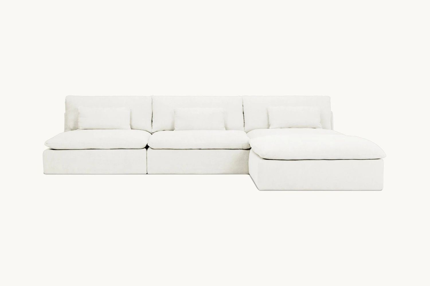Aria Grande Chaise Sectional Slipcover Only 19 Aria Grande Chaise Sectional Slipcover Only - Image 19