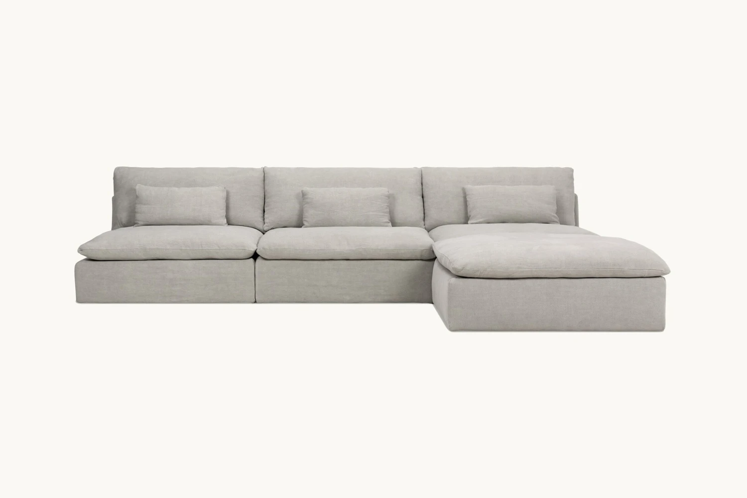 Aria Grande Chaise Sectional Slipcover Only 20 Aria Grande Chaise Sectional Slipcover Only - Image 20