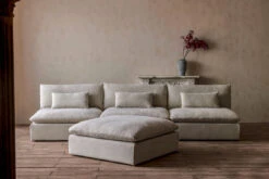 Aria Grande Chaise Sectional Slipcover Only