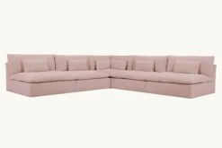 Aria Grande Corner Sectional 32 Aria Grande Corner Sectional -SIXPENNY STORE aria grande corner sectional cotton linen sundazed coral product