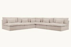 Aria Grande Corner Sectional 33 Aria Grande Corner Sectional -SIXPENNY STORE aria grande corner sectional light weight linen oat flour product